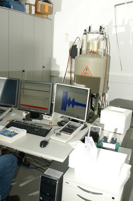 Operatorterminal Bruker 200 MHz